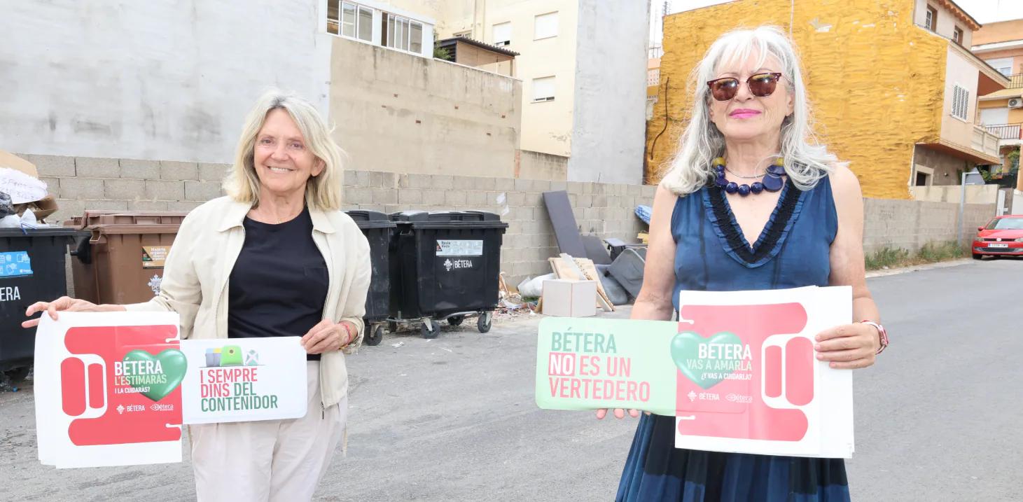 Bétera instala 400 banderolas para promover el respeto al medio ambiente